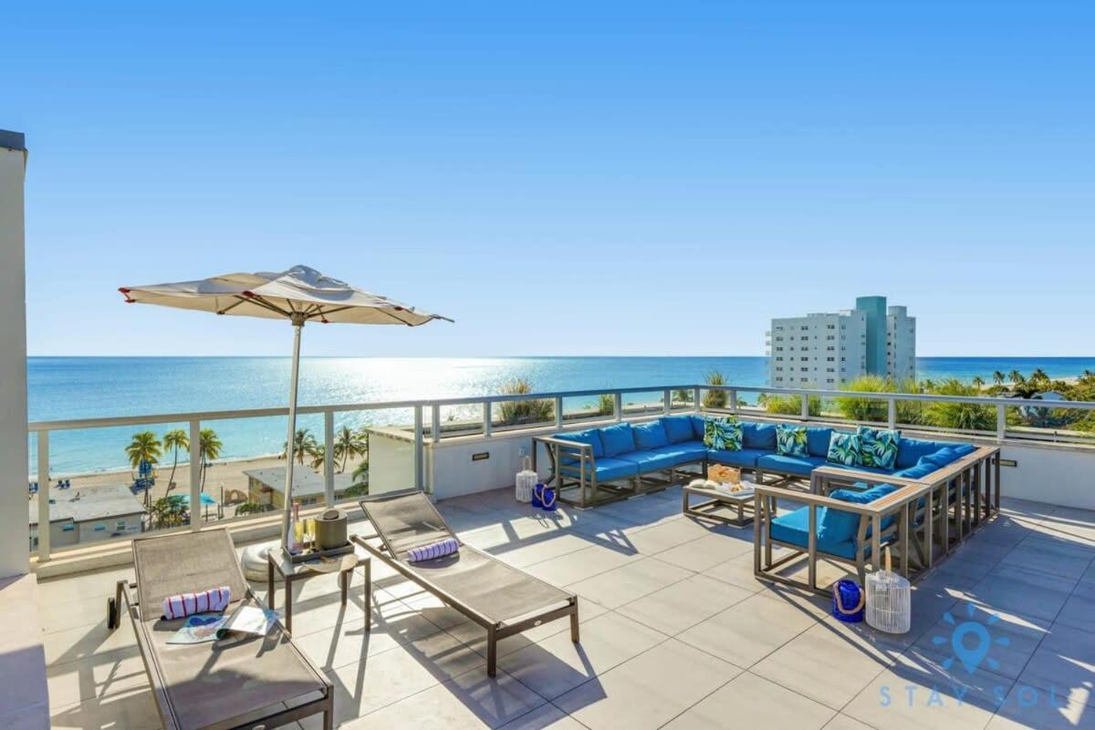 Hollywood Beach Broad - Walk - Amazing Pool - Hot Tub エクステリア 写真
